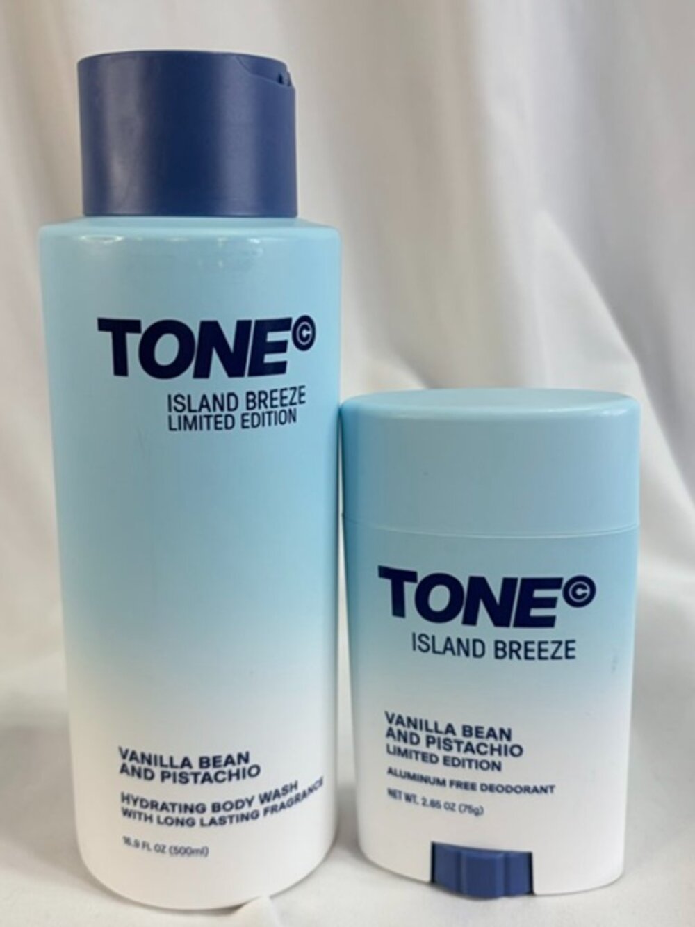 TONE Island Breeze Body Care Set - Vanilla Bean & Pistachio (Limited Edition)